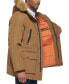 ფოტო #4 პროდუქტის Men's Parka with a Faux Fur-Hood Jacket, Created for Macy's