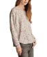 Фото #3 товара Women's Cloud Floral-Print Long-Sleeve T-Shirt