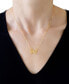 ფოტო #2 პროდუქტის Butterfly Openwork 18" Pendant Necklace in 10k Gold