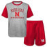 NCAA Nebraska Cornhuskers Toddler Boys' T-Shirt & Shorts Set - 3T