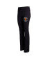 Фото #1 товара Women's Black Tennessee Volunteers Enclave Tri-Blend Flared Leggings