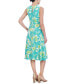 Фото #2 товара Petite Twist-Front Sleeveless Jersey Dress