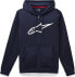 Фото #1 товара Alpinestars Bluza z kapturem ALPINESTARS AGELESS II ZIP HOODIE, Nav/White Rozmiar: S