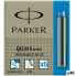 Фото #1 товара Заправка для чернил Parker Quink Mini 6 Предметы Синий (30 штук)