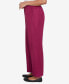 ფოტო #4 პროდუქტის Petite Wine Country Classic Slant Pocket Medium Length Pants