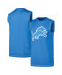 Фото #1 товара Men's Blue Detroit Lions Tank Top