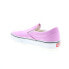 Фото #6 товара Vans Classic Slip-On VN0A33TB3SQ Mens Pink Canvas Lifestyle Sneakers Shoes 7.5