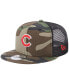 Фото #1 товара Men's Camo Chicago Cubs Trucker 9FIFTY Snapback Hat