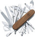 Victorinox Swiss Champ Wood Pocket Knife (29 Functions, Walnut Wood, Wood Saw, Scissors)