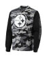 Фото #3 товара Men's Black Pittsburgh Steelers Camo Long Sleeve T-shirt