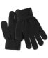 Фото #3 товара Men's Solid-Color Knit Gloves, Created for Macy's