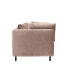 Serenity 79" Velvet with Metal Legs Sofa