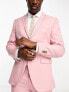 Jack & Jones Premium slim suit jacket in dusky pink