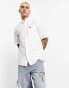 Фото #2 товара Fred Perry short sleeve oxford shirt in white