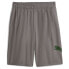 Фото #1 товара Puma Cat 10 Inch Training Shorts Mens Grey Casual Athletic Bottoms 58627852