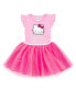 Фото #1 товара Girls Tulle Dress Little Kid to Big Kid