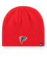 Фото #1 товара Men's Red Atlanta Falcons Secondary Logo Knit Beanie