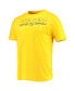 ფოტო #3 პროდუქტის Men's Green, Gold Oakland Athletics Meter T-shirt and Pants Sleep Set