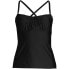 Women's DD-Cup Tie Front Underwire Tankini Swimsuit Top Adjustable Straps