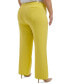 ფოტო #2 პროდუქტის Plus Size Lux Highline Tab-Waist Pants