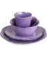 Фото #6 товара Сервировка стола Elama набор посуды из керамики Aitana реактивное глазурование, комплект на 16 персон