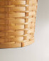 Round bamboo basket