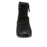 Softwalk Rochelle S1860-003 Womens Black Wide Leather Ankle & Booties Boots 6