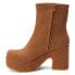 Фото #3 товара BEACH by Matisse Dalton Zippered Platform Womens Brown Casual Boots DALTON-245