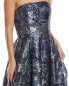 Фото #3 товара Rene Ruiz Fil Coupe Gown Women's Blue 2