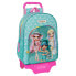 Фото #1 товара Школьный рюкзак с колесиками Rainbow High Paradise бирюзовый 33 x 42 x 14 cm