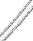 Фото #3 товара Borobudur Oval 5mm Chain Necklace in Sterling Silver