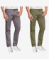 Фото #1 товара Men's 5-Pocket Ultra-Stretch Skinny Fit Chino Pants, Pack of 2