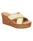 Фото #1 товара Women's Geo-Italy Wedge Sandals