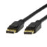 Фото #2 товара LogiLink CV0120 - 2 m - DisplayPort - DisplayPort - Male - Male - Black