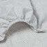 King Flannel Sheet Set Gray Stripe - Threshold