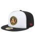 Фото #2 товара Men's White, Black Atlanta United FC 2024 Kick Off Collection 59FIFTY Fitted Hat