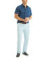 Men's Slim Fit Navtech Sailboat Print Short Sleeve Button-Front Shirt