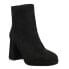Corkys Slug Bug Round Toe Platform Booties Womens Black Dress Boots 80-0047-013