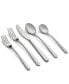 Фото #1 товара Kiera Textured Mirror Flatware Set, 20 Piece