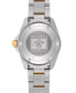 ფოტო #3 პროდუქტის Unisex Swiss Automatic DS Action Diver Two-Tone Stainless Steel Bracelet Watch 38mm