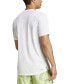 Фото #2 товара Футболка Adidas мужская с графическим принтом и влагоотводящими свойствами для теннисация