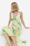 Фото #3 товара Платье H&M Асимметричное с разрезом и вешалками