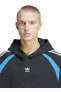 Фото #4 товара Толстовка мужская Adidas IW3648-HOODIE Siyah Erkek Kapüşon Yaka Sweatshirt