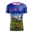 ფოტო #2 პროდუქტის OTSO Trail Run Montblanc 2023 short sleeve T-shirt