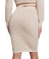 ფოტო #2 პროდუქტის Women's Lise 4G-Logo Pull-On Sweater Skirt