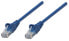 Фото #1 товара Intellinet Network Patch Cable - Cat6 - 7.5m - Blue - CCA - U/UTP - PVC - RJ45 - Gold Plated Contacts - Snagless - Booted - Lifetime Warranty - Polybag - 7.5 m - Cat6 - U/UTP (UTP) - RJ-45 - RJ-45