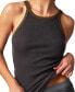 Women's Only 1 Ringer Raw-Edge Tank Top