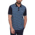 ORIGINAL PENGUIN Jacquard Front Int short sleeve polo