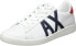 Armani Exchange Men's Action Leather Flag Shoes Trainers