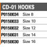Фото #2 товара Крючок рыболовный C-DROME CD-01 Spaded Hook